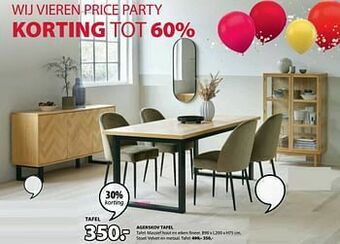 Jysk Agerskov tafel aanbieding
