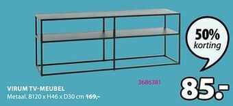 Jysk Virum tv-meubel aanbieding