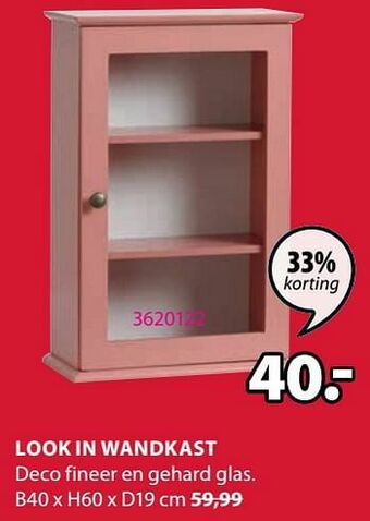 Look in wandkast