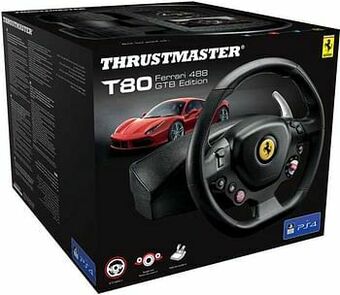 ToyChamp PS4 T80 Racing Wheel Ferrari 488 GTB aanbieding