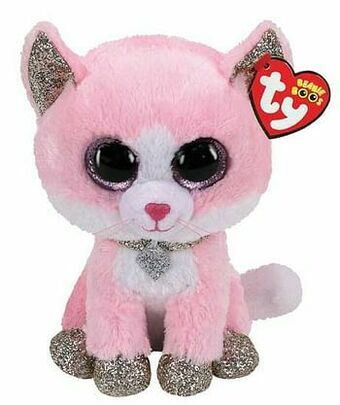 ToyChamp TY Beanie Boo’s Fiona de roze Kat 15cm aanbieding