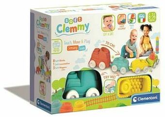 Clemmy Zintuiglijke trein met bouwblokken