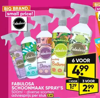 FABULOSA SCHOONMAAK SPRAY'S