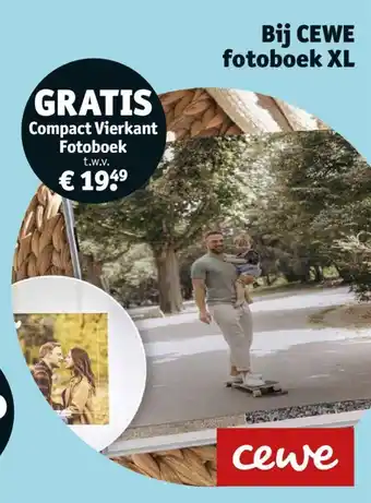 Kruidvat CEWE fotoboek XL aanbieding