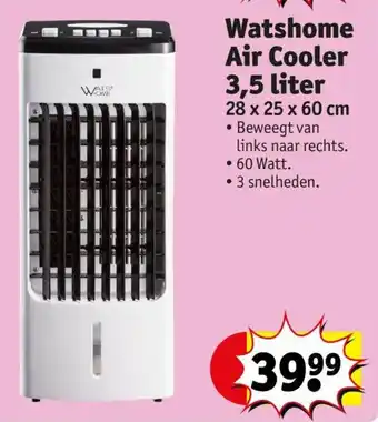 Kruidvat Watshome Air Cooler 3,5 liter aanbieding