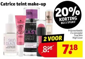 Kruidvat Catrice teint make-up aanbieding