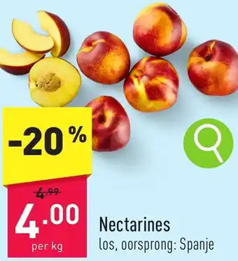 ALDI Nectarines aanbieding