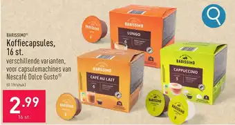 ALDI BARISSIMO Koffiecapsules, 16 st. aanbieding