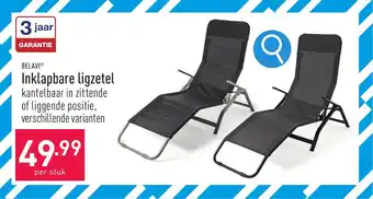 ALDI BELAVI Inklapbare ligzetel aanbieding