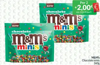 M&M's Chocolate minis 360g