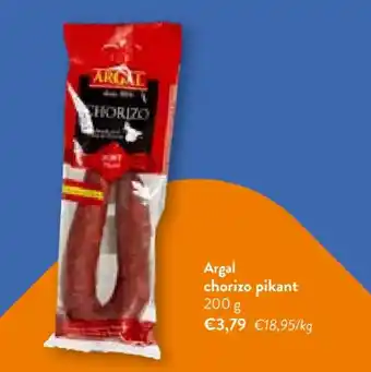 Argal chorizo pikant 200 g