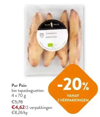OKay Pur Pain bio tapasbaguettes aanbieding
