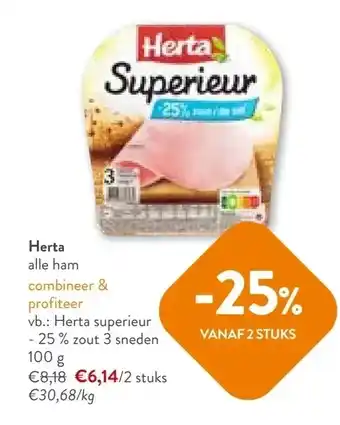 OKay Herta alle ham aanbieding