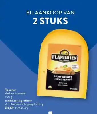 OKay Flandrien alle kaas in sneden 200 g aanbieding