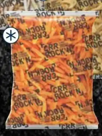Horeca totaal CRRROCK'N frieten zoete aardappelfrieten 9x9 aanbieding