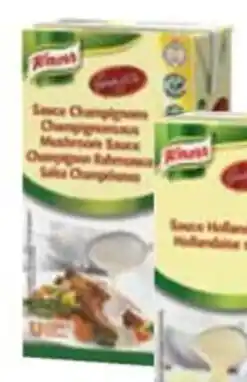 KNORR Garde d'Or sauzen Champignon met garnituur 1L