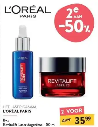 Di Revitalift Laser dagcrème - 50 ml aanbieding