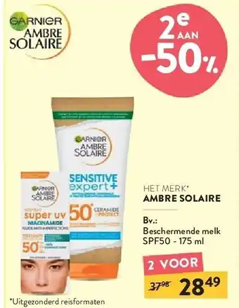 Di AMBRE SOLAIRE aanbieding