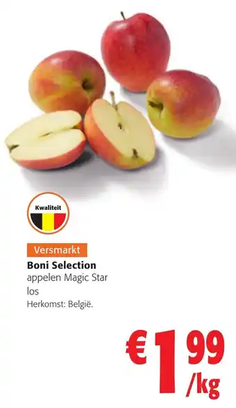 Colruyt Boni Selection Appelen Magic Star lappelen Magic Star aanbieding