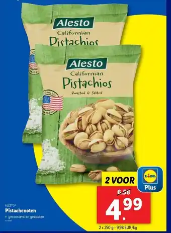 Lidl Pistachenoten aanbieding