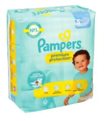 Colruyt Pampers Premium Protection Maat 5(11-16kg) 22 stuks aanbieding