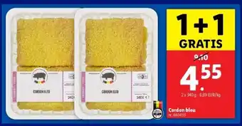 Lidl Cordon bleu aanbieding