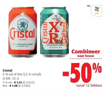 Colruyt Cristal 5% vol aanbieding