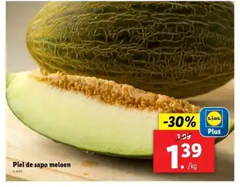 Lidl Piel de sapo meloen aanbieding