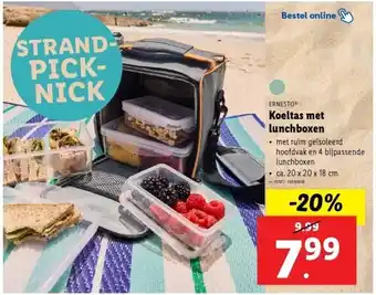 Lidl Koeltas met lunchboxen aanbieding