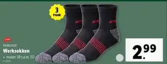 Lidl Werksokken aanbieding