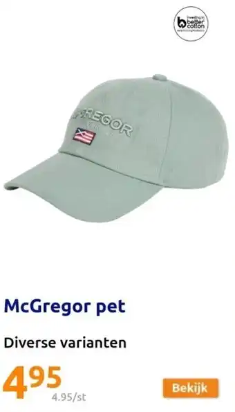 Action McGregor pet aanbieding