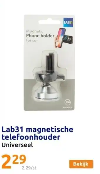 Action Lab31 magnetische telefoonhouder aanbieding