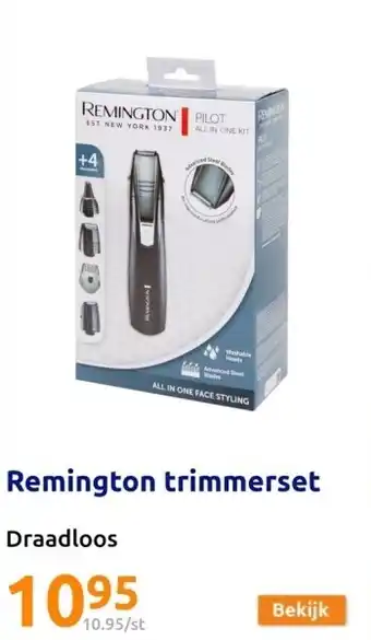 Action Remington trimmerset aanbieding