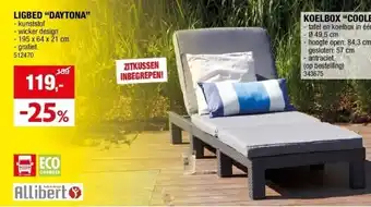Hubo LIGBED “DAYTONA” aanbieding