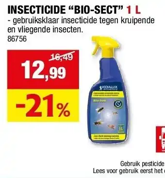 Hubo INSECTICIDE “BIO-SECT” 1 L aanbieding