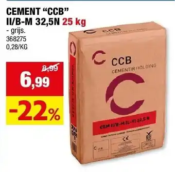CEMENT “CCB” II/B-M 32,5N 25 kg