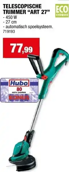 Hubo TELESCOPISCHE TRIMMER “ART 27” aanbieding