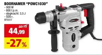 Hubo BOORHAMER “POWC1030” aanbieding