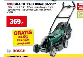 Hubo ACCU MAAIER “EASY ROTAK 36-550” aanbieding
