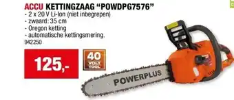 Hubo ACCU KETTINGZAAG “POWDPG7576” aanbieding