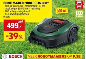 Hubo ROBOTMAAIER “INDEGO XS 300” aanbieding