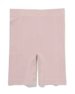 HEMA HEMA Licht Corrigerende Biker Bamboe Hoge Taille Beige (beige) aanbieding