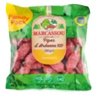 Colruyt Marcassou Pipes d'Ardenne I.G.P. 250g aanbieding