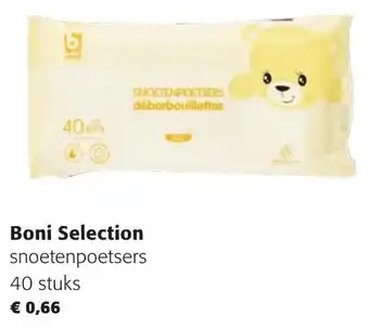 Colruyt Boni Selection snoetenpoetsers 40 stuks aanbieding