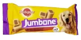 Colruyt Pedigree Jumbone rund & gevogeltesmaak 180 g aanbieding