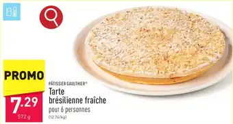 ALDI PÂTISSIER GAULTHIER Tarte brésilienne fraîche 572 g aanbieding