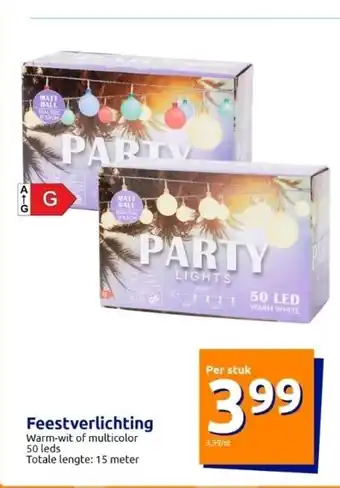 Action Feestverlichting aanbieding