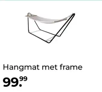 GAMMA Hangmat met frame aanbieding