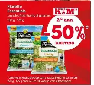 Spar Florette Essentials aanbieding