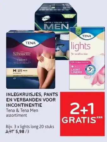 Alvo INLEGKRUISJES, PANTS EN VERBANDEN VOOR INCONTINENTIE aanbieding